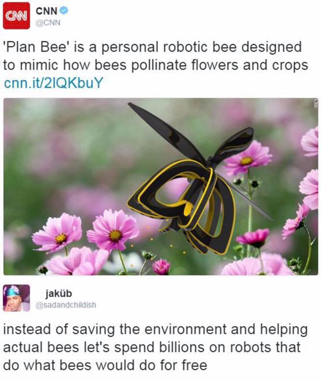 robotic bees, innovation