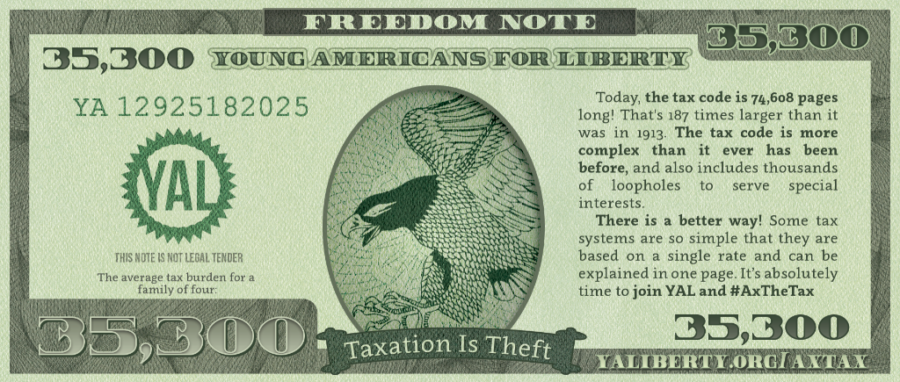 tax code, capitalism, young americans for liberty