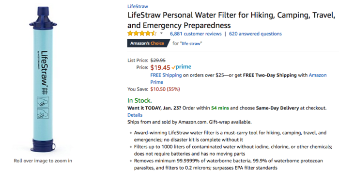 amazon lifestraw