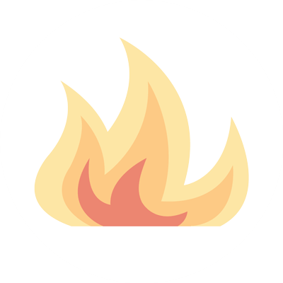 Flame icon