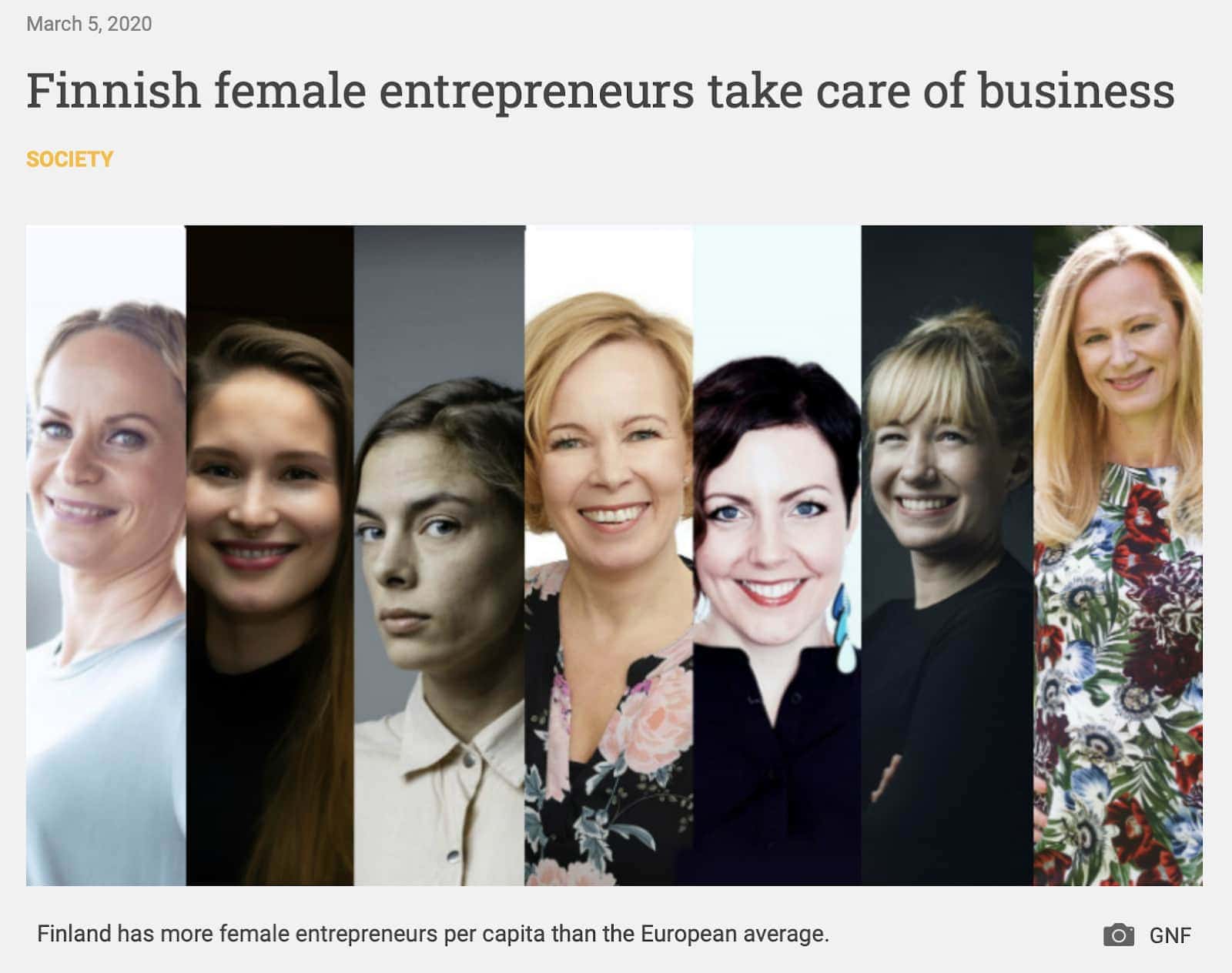 women's entrepreneurial