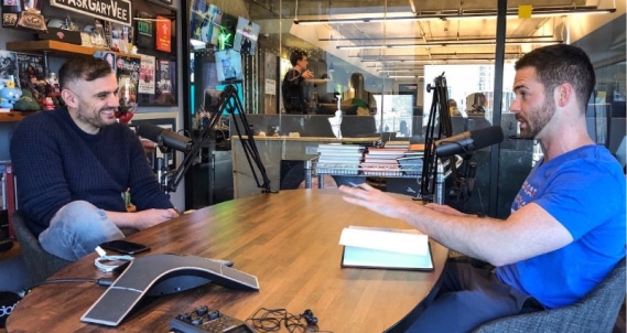 Ryan Moran with Gary Vee