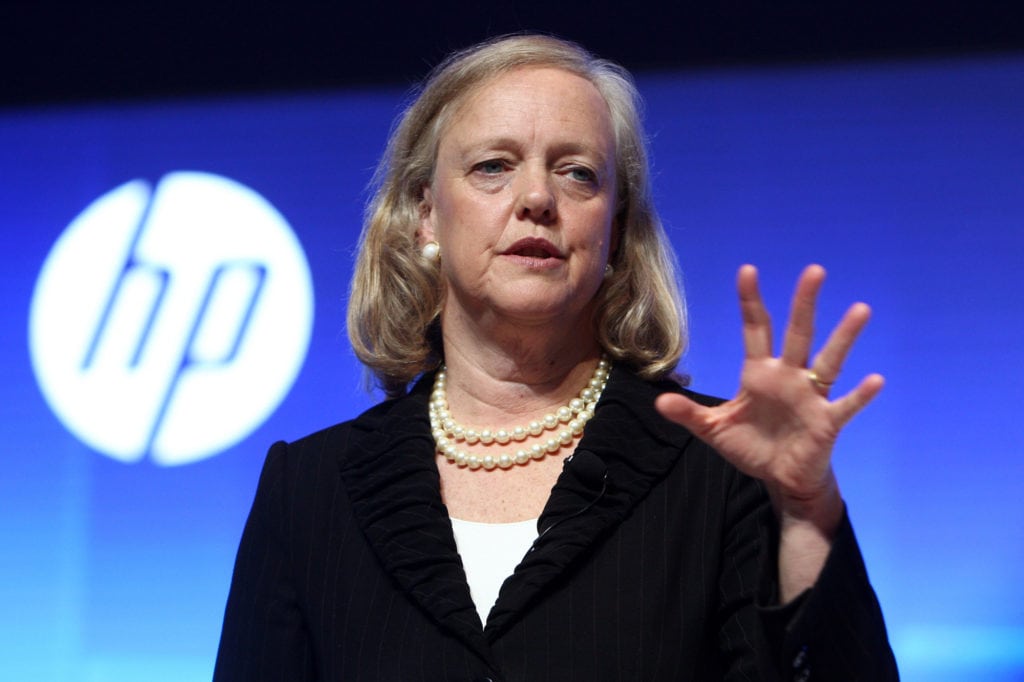 Meg Whitman, one of the richest women in the world