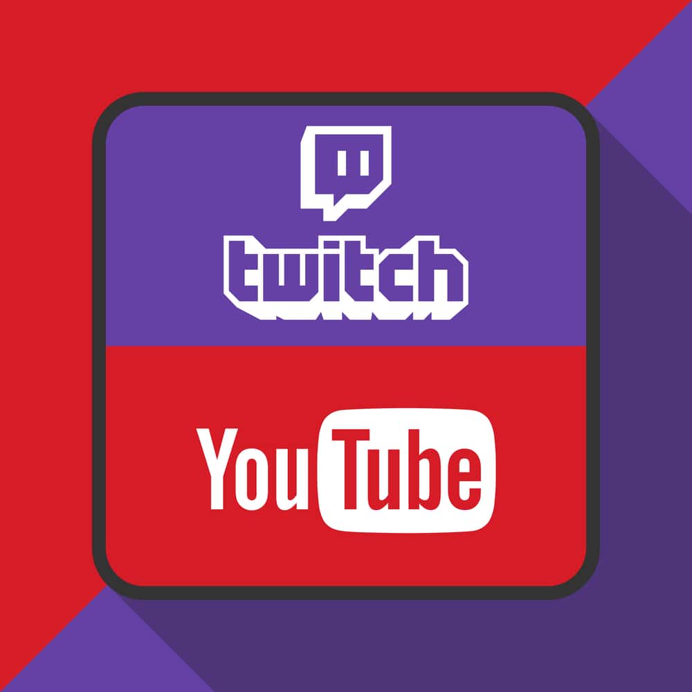 Twitch and YouTube